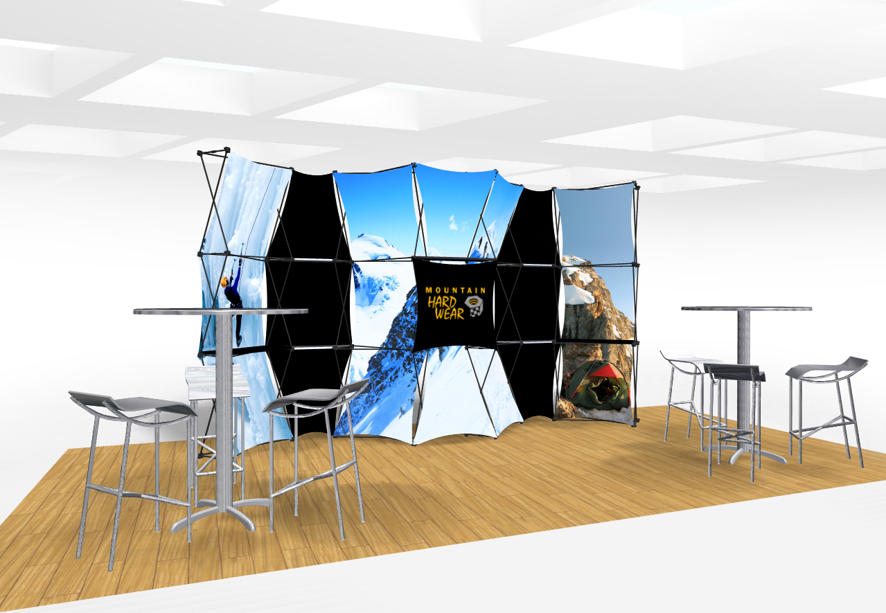 Xpressions Connex Pop Up Displays | Trade Show Displays by Shop For Exhibits