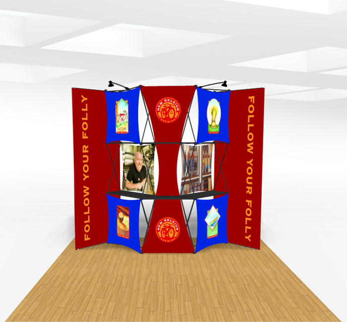 Xpressions Push Thru Pop Up Displays | Trade Show Displays