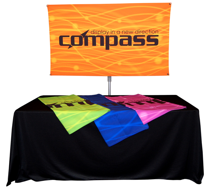 Compass Table Top  Displays | Trade Show Displays by ShopForExhibits 