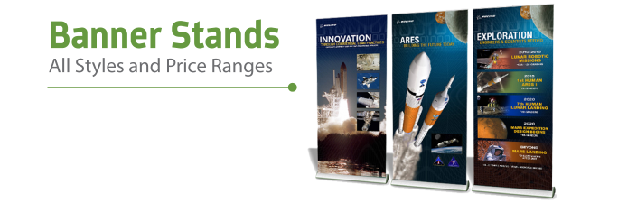 Banner Stands | Trade Show Displays by ShopForExhibits