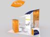 Display Rentals | 20 x 20 Island Claris Booth