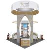 Display Rentals | 20 x 20 Island Custom Sidra Booth