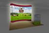 Pop up Displays | VBurst 10' Kit Curved BACKLIT 10'x10' space