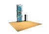 Xpressions Sheer 1x3 Pop Up Displays Kit B | Trade Show Displays