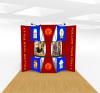 10x10 Push Thru Wide Skin Expressions Pop Up Displays | Trade Show Displays