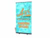 47.5" Pronto Banner Stand Replacement Graphic | Retractable Banner Stand