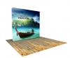 Pop up Displays | VBurst 8ft Kit Flat BACKLIT 10ft x 10ft 