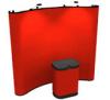 8’ Quadro All Fabric  | Pop Up Displays