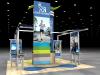 VK-5077 Visionary Island Display | Trade Show Displays