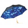 Promotional Giveaway Gifts & Kits | 46" Blue Skies Auto Open Folding Umbrella