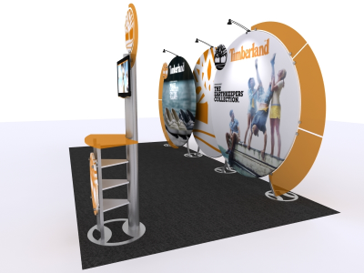 TF-5201 Hybrid Inline Portable Display | Trade Show Displays