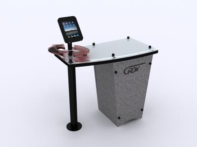 MOD-1329 Rotating iPad | Counters, Pedestals, Kiosks, & Workstations