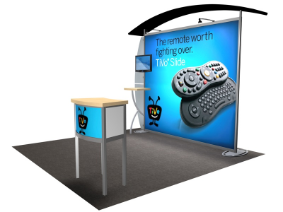 VK-1214 Sacagawea Tension Fabric Displays | Trade Show Displays