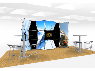 Xpressions Connex 10x20 Pop Up Displays Kit D | Trade Show Displays