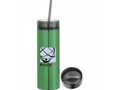 Promotional Giveaway Drinkware | Hot & Cold Skinny Stainless Tumbler