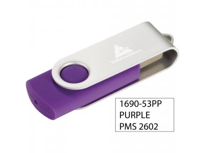 Promotional Giveaway Technology | Rotate Flashdrive 8GB Purple