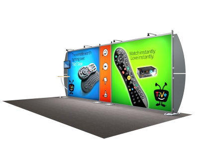 VK-2102 Sacagawea Tension Fabric Displays | Trade Show Displays