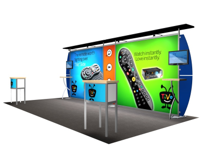 VK-2105 Sacagawea Tension Fabric Displays | Trade Show Displays