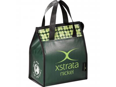 Promotional Giveaway Bags | Laminated Non-Woven Lunch Bag Hunter Green