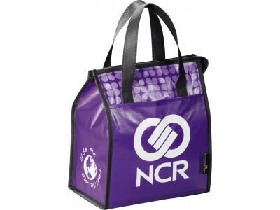 Promotional Giveaway Bags | Laminated Non-Woven Lunch Bag Purple