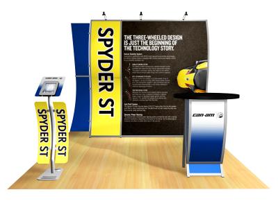  VK-1518- Perfect 10 Trade Show Displays 
