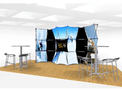 Xpressions Connex 10x20 Pop Up Displays Kit D | Trade Show Displays