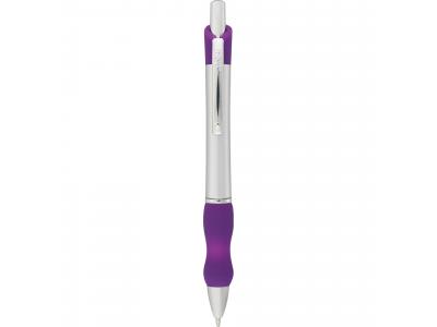 Promotional Giveaway Writing Instruments| Scripto Bubble Grip Ballpoint Purple