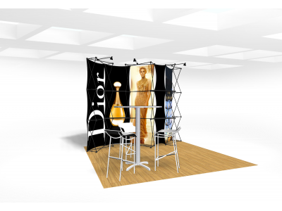 Xpressions Connex 10x10 Pop Up Displays Kit E | Trade Show Displays