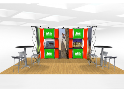 Xpressions Connex 10x20 Pop Up Displays Kit B | Trade Show Displays