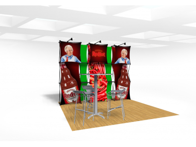 Xpressions Connex 10x10 Pop Up Displays Kit A | Trade Show Displays