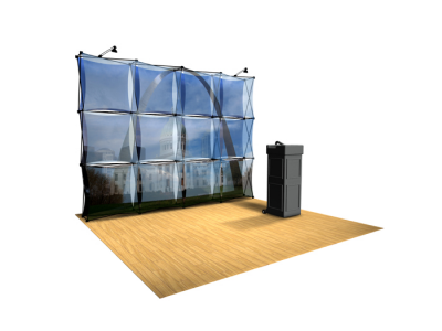 Xpressions Sheer 4x3 Pop Up Displays Kit B | Trade Show Displays