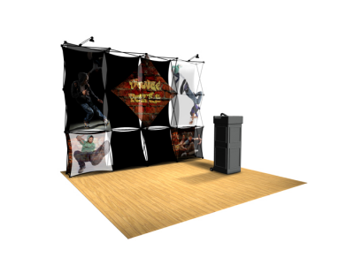 Xpressions Sheer 4x3 Pop Up Displays Kit A | Trade Show Displays