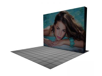 Pop up Displays | VBurst 10ft Kit Flat BACKLIT Light Kit off