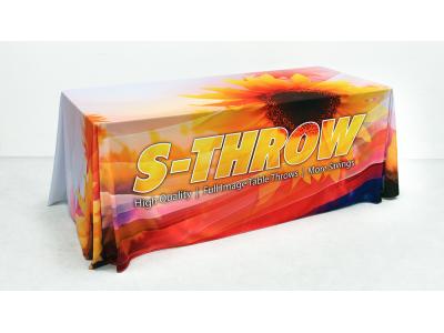 S-Throw Dye 6' Dye Sublimation Table Throws