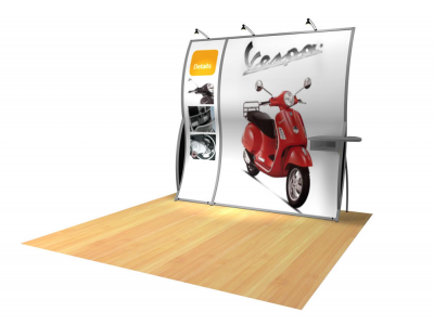 Bella - Perfect 10 Trade Show Displays | Custom Modular Hybrid Displays
