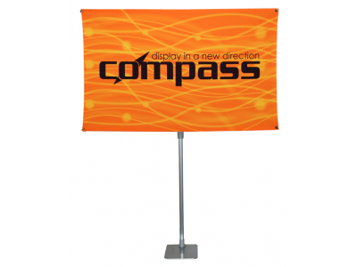 Compass Lightweight Banner Stand Tilt