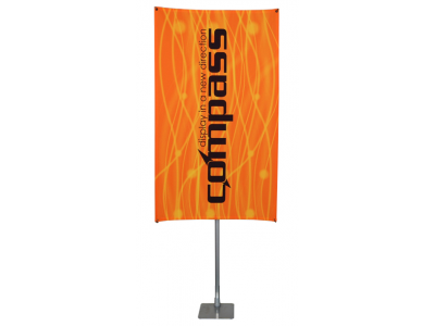 Table Top Displays | Compass 3 Lightweight Banner Stand