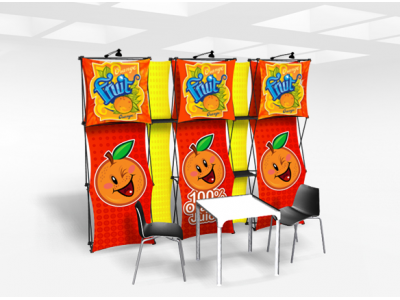 Xpressions Connex 10x10 Pop Up Displays Kit A | Trade Show Displays