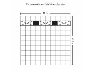 Xpressions Connex 10x10 Pop Up Displays Kit A | Trade Show Displays