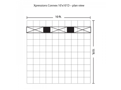 Xpressions Connex 10x10 Pop Up Displays Kit D | Trade Show Displays