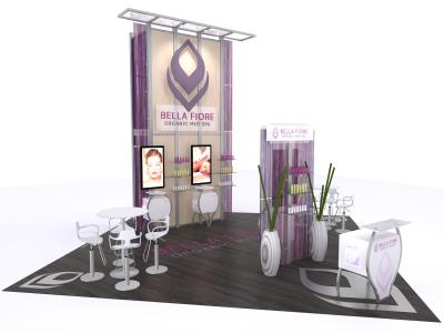 VK-1324 10 Ft Visionary Designs |  Trade Show Displays  