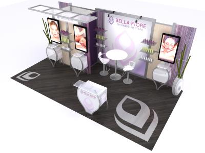 VK-2926 20 Ft Visionary Designs   | Trade Show Displays