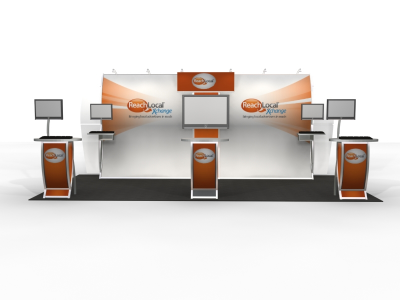 Elsie Anne - Perfect 20 Trade Show Displays | Custom Modular Hybrid Displays