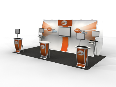 Elsie Anne - Perfect 20 Trade Show Displays | Custom Modular Hybrid Displays