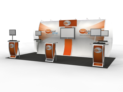 Elsie Anne - Perfect 20 Trade Show Displays | Custom Modular Hybrid Displays