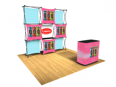 Pop Up Table Top Display | Express Kit B left