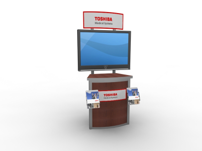 MOD-1249 Workstation | Counters Pedestals Kiosks & Workstations