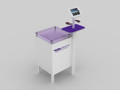 MOD-1329 Rotating iPad | Counters, Pedestals, Kiosks, & Workstations