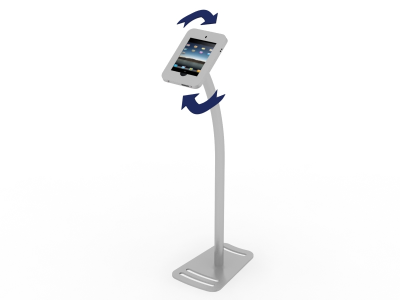 MOD-1333 iPad Kiosk | Trade Show Displays