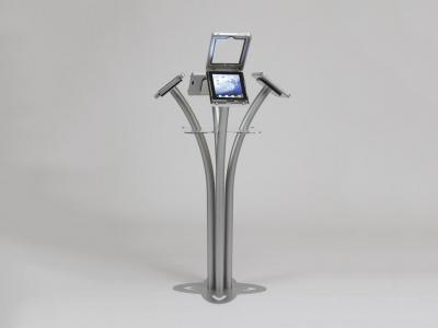 MOD-1338 iPad Kiosk clamshell open